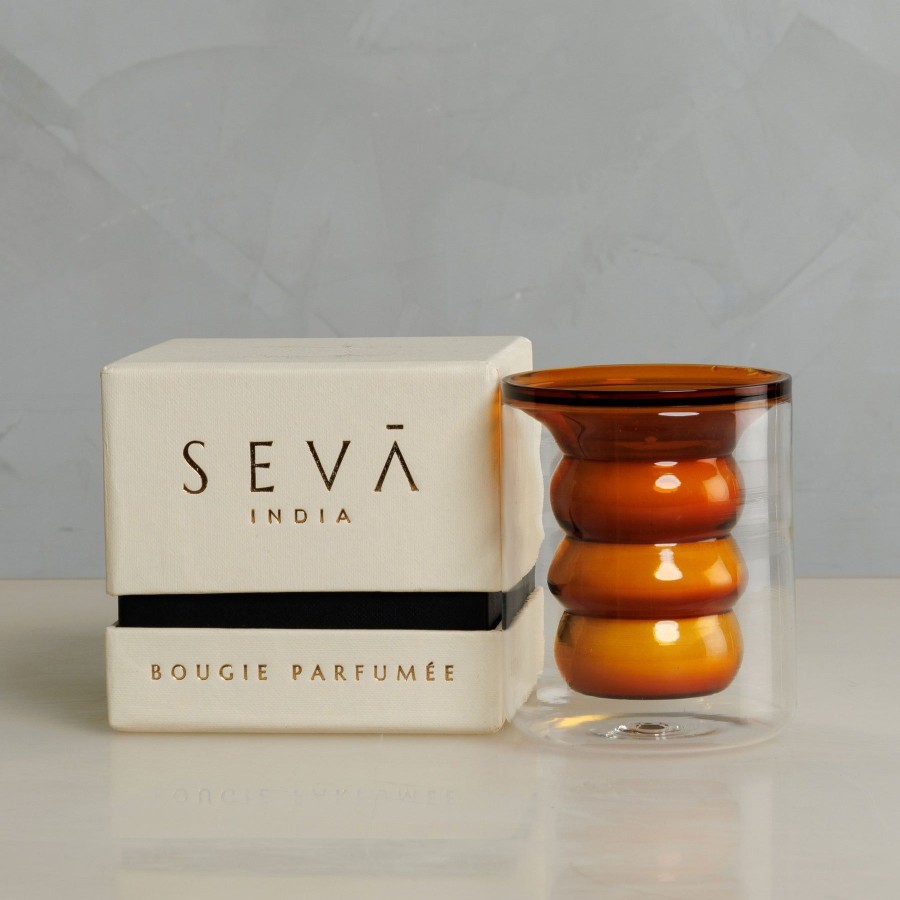 Home Seva India | Grapefruit And Clove Petite Candle