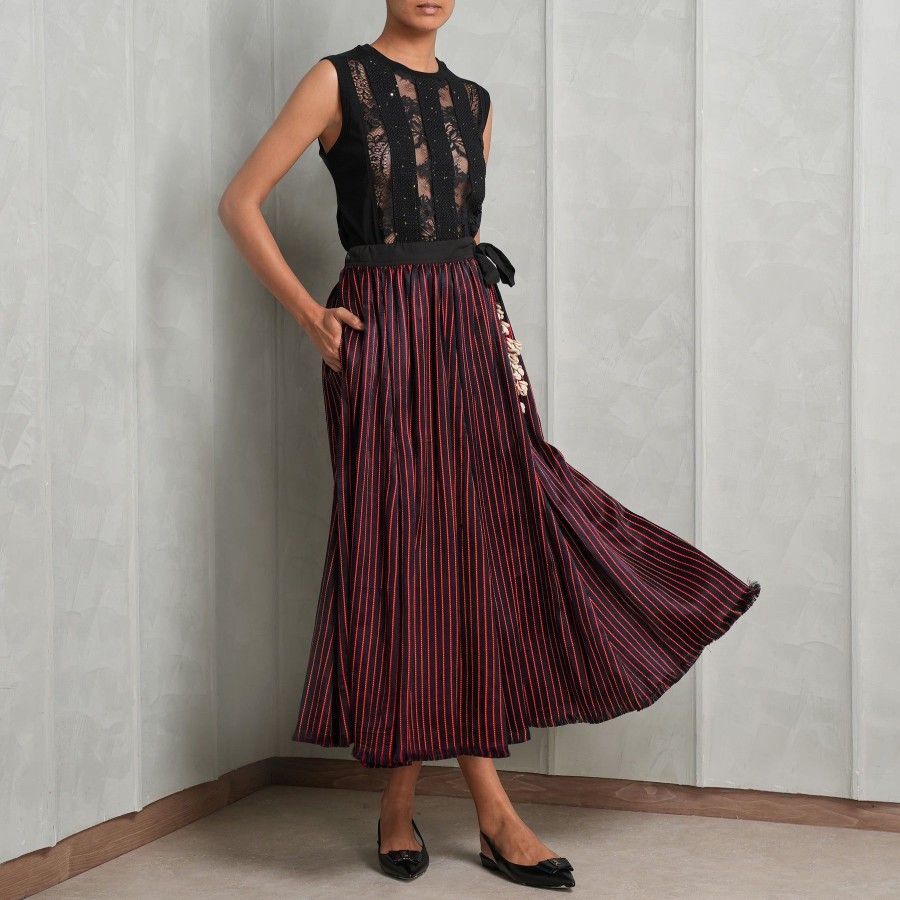 Women Aish Life Skirts | Sahira Midi Skirt