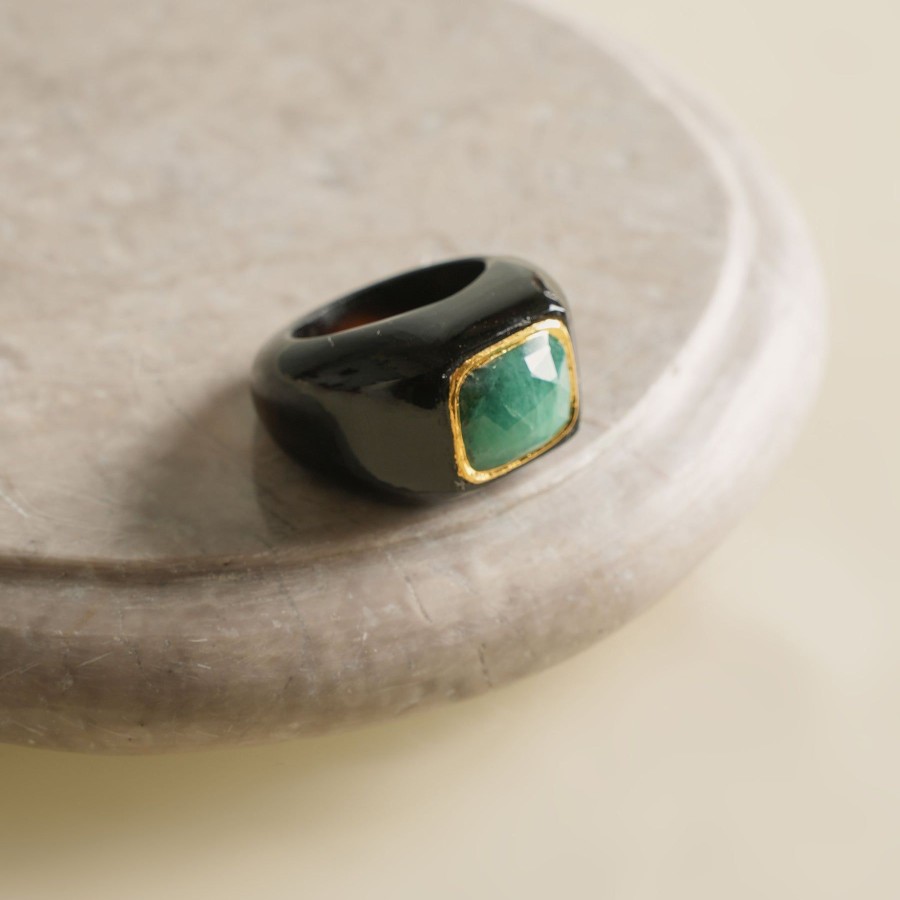 Women Zayn By Sunena Demi Fine Jewellery | Signature Onyx Ring